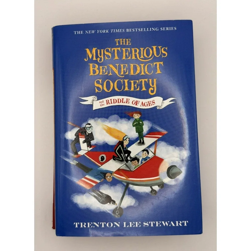 Mysterious Benedict Society Hardcover Book Lot 5 Trenton Lee Stewart